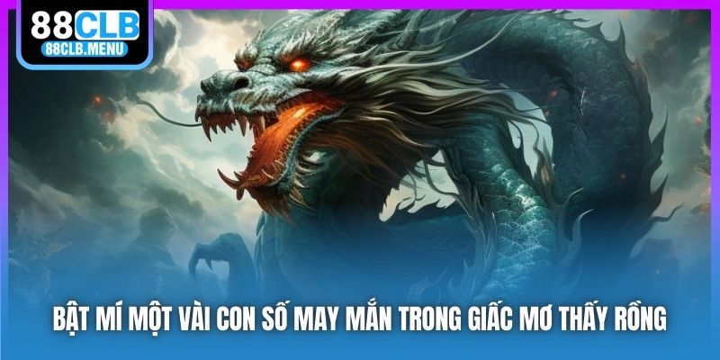 Khám Phá Hiện Tượng Nằm Mơ Thấy Rồng? May Mắn Hay Không?