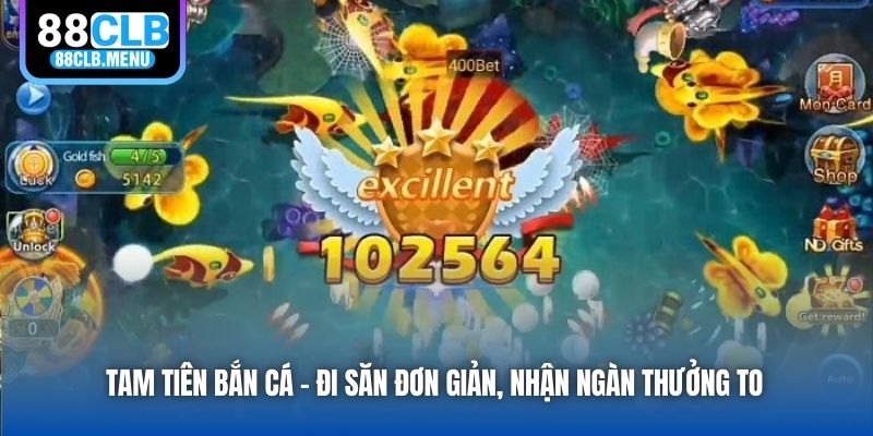 Tam Tiên Bắn Cá - Săn Tài Lộc Đầu Năm Không Giới Hạn