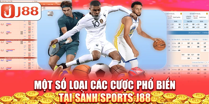 Thể Thao J88 - Một Số Hình Thức Cá Cược Sports Hot Hit