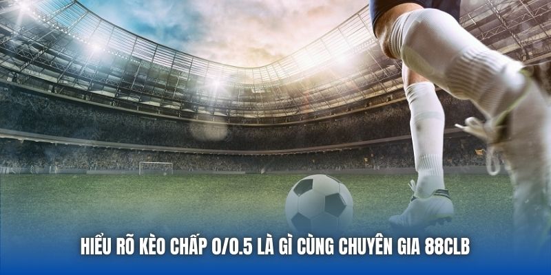 Kèo Chấp 0/0.5 Là Gì? Giải Mã Chi Tiết Về Đồng Banh Nửa Trái