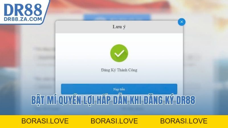 Đăng Ký DR88 Dễ Dàng Chỉ Trong 1 Phút Cho Tân Thủ