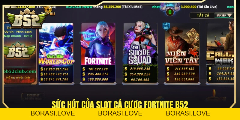 Fortnite B52 – Cá Cược Esports Hành Động Cực Sôi Động