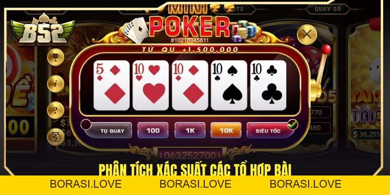 Mini Poker B52 – Game Quay Bài Đổi Thưởng Cực Nhanh
